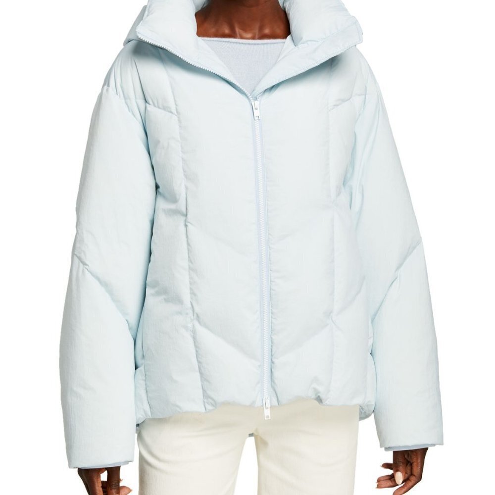 Vince Hooded Zip Front Down Puffer Jacket size S - Picture 12 of 15